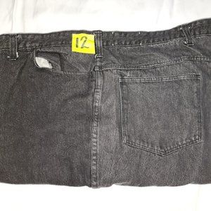King Size Black Denim Jeans 64 x 35